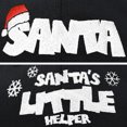 thumbnail image 2 of DALIX Father Son Santa Christmas Set Ball Cap Embroidered Hat in Black, 2 of 7