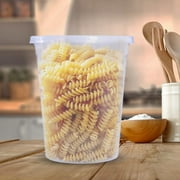 32 oz. - 24 Count Plastic Deli Containers with Lids - Disposable Food Storage Containers With Airtight Lids, Ideal for Soups, Stews, and Meal Prep
