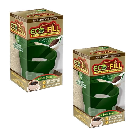 Filtro reutilizable Perfect Pod, Eco-Fill, K-Cup, Paquete de 2, K12273-2