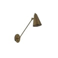 thumbnail image 6 of Wall Mid Century Modern Raw Brass Handmade Sputnik Wall light Fixture, 6 of 8