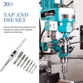 thumbnail image 2 of MasteelfCA 1 Set Tap And Die Set Thread Tapping Threading Tool Machine Screw Thread Tap, 2 of 7