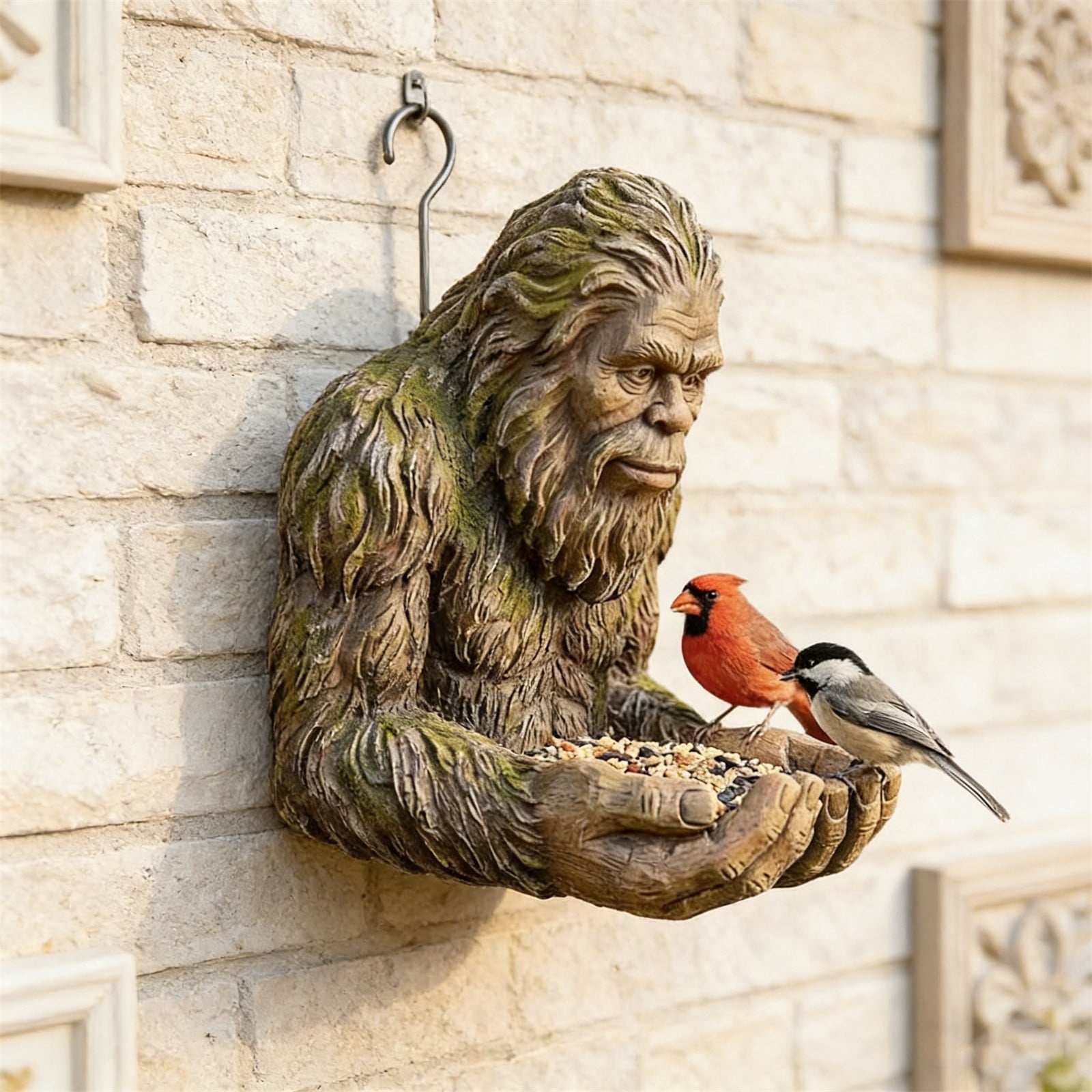 Stijggn Hummingbird Feeders for Outdoors Waterproof Outdoor Sculpture Feeder for Wildlife and Nature Enthusiasts