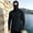 Black, variant on Men's Integrated Face Mask Balaclava UPF 50+ Long Sleeve Sun Proof Shirt, Quick Dry Hoodie, Outdoor Hiking Fishing Anti UV Wear Khaki XXL