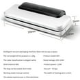 thumbnail image 4 of Vacuum Packaging Machine Food Automatic small plastic sealing machine Vacuum Sealing Machine Small Sealing Machine Portable, 4 of 8