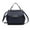 Navy, variant on Vida Vegan Leather Women's Satchel Bag, Backpack and Crossbody Bag 3 in 1 by Mia K - Pink
