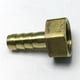 thumbnail image 4 of Adaptador de lengüeta de latón de 3/8 Rosca de tubería Baoblaze Dorado 12 mm 8mm adaptador de manguera de conexión rápida, 4 of 8