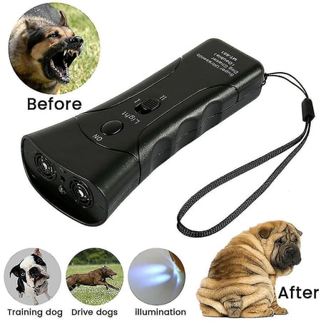 Pet Gentle Trainer Ultrasonic For Dogs, Dual Channel Handheld Petty ...
