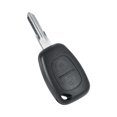 thumbnail image 2 of 2 Buttons Key Case, Black 2 Buttons Key Fob, Remote Auto Car Key Fob ABS Plastic For  Kangoo Dacia Logan Car, 2 of 8