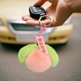 thumbnail image 5 of Kraoden Imitation Small Persimmon Keychain Pendant, Plush Car Keychain Ornament for Bags, Wallets, and Keys, Ideal Gift for Friends and Family, 5 of 6