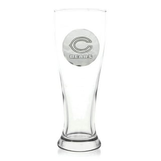 Chicago Bears 2-Piece Rocks Glass Set with Collectible Box