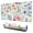 Multicolor, variant on Dark Botanical Art Print Large Mouse Pad, Keyboard & Mouse Desk Mat for Home Office, Laptop Work, Gaming & Desktop Decor, 31.5 x 11.8 in