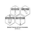 thumbnail image 4 of Batidor Frances Caledonia, Acero Inoxidable 34.8 x 7.1 cm | Diseño Reforzado para Mezclar, Batir y Airear, Mango Ergonómico Antideslizante, Uso Intensivo en Cocina y Repostería, BATFRA-14, 4 of 8