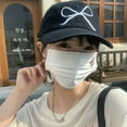 thumbnail image 4 of Bow-Tie Baseball Cap for Women Fashion Sun Hats for Women Trucker Hat Y2k Sun Cap Visor Cap Hiking Travel Trendy 2024, 4 of 9