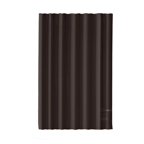 Cortina de ducha de poliéster impermeable y antimoho, 180 x 180 cm, con textura esmerilada, sin perforaciones, ideal para el baño.
