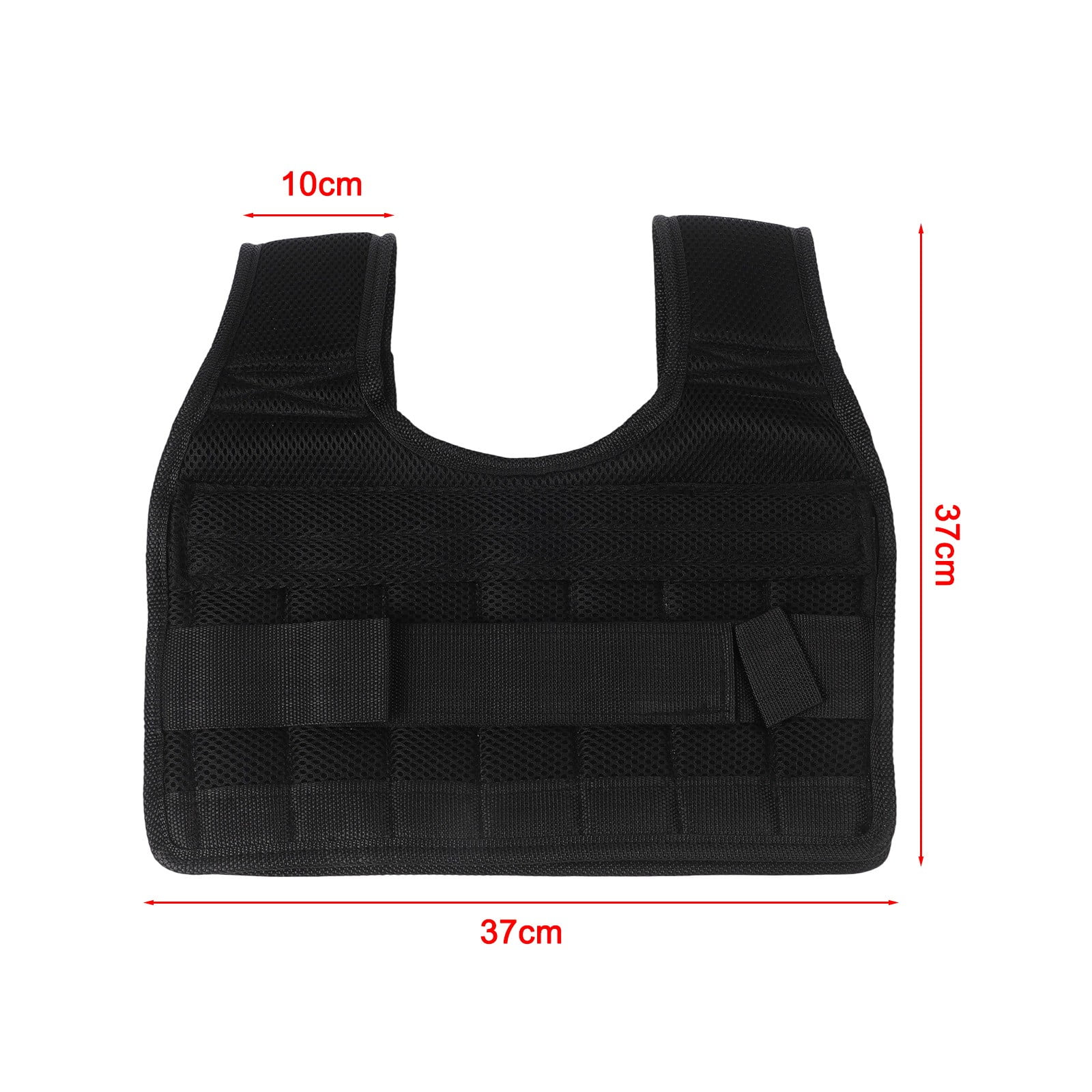 RANMEI Comfort Fit Adjustable Weighted Vest For Running And Fitness Activities