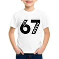 thumbnail image 4 of Boys Summer Tee Tops Six Seven 6 7 Graphic Tee Ice Print Casual Shirt Childrens Top Soft Comfortable Daily Wear Youth Apparel, 4 of 4