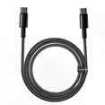 thumbnail image 2 of USB-C to USB-C Fast Charging Cable 100W 2m - Premium Black Cord for Devices, 2 of 5