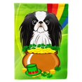 thumbnail image 1 of "Treasures BB1974CHF Japanese Chin St. Patrick's Day Flag Canvas House, grande, multicolor" Caroline's Treasures BB1974CHF, 1 of 1
