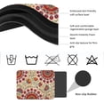thumbnail image 3 of Washable Rubber Contemporary Red Multicolor Dish Drying Mats for Kitchen Counter Home Large Coffee Bar Pad Accessories and Decor for Utensils Stemware 18''''x24'''', 3 of 5