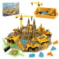 thumbnail image 1 of Kit de arena para construcción WICOTOO con arena mágica y camiones de 1,2 kg, 1 of 8