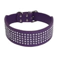 thumbnail image 1 of Collar para perros con diamantes de imitación Berry Pet: 5 filas de cuero PU con incrustaciones de diamantes de cristal brillantes, 1 of 5