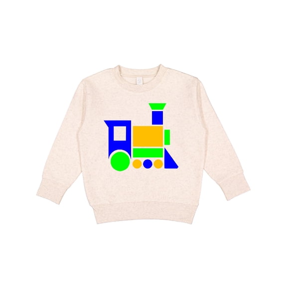 Inktastic Cute Colorful Train Toddler Sweatshirt