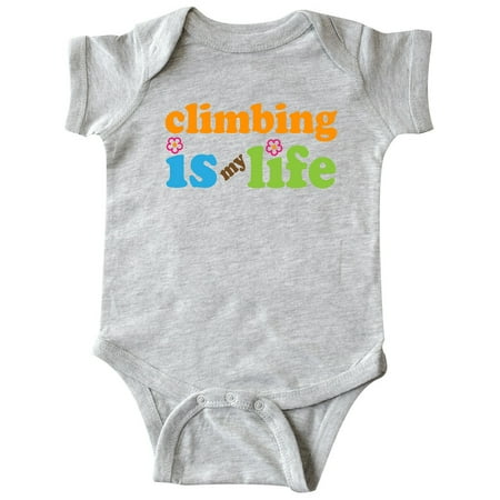 

Inktastic Climbing is My Life Gift Baby Boy or Baby Girl Bodysuit