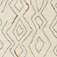 thumbnail image 3 of SAFAVIEH Kenya Sylvanus Braided Geometric Fringe Area Rug, Ivory/Multi, 8' x 10', 3 of 3