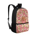 thumbnail image 2 of Uourmeti Capybara Rose Design Adjustable Padded Straps Backpack, 17 Inch Large Capacity Student Bookbag Personalized School Backpack for Students, 2 of 6