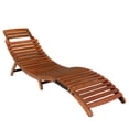 thumbnail image 2 of Lahaina Wood Outdoor Chaise Lounge, 2 of 2