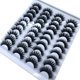 thumbnail image 1 of Pestañas postizas naturales, pestañas de visón, pestañas postizas a granel, gruesas, largas, rectas, naturales, paquete corto, 18-25 mm, 20 pares hola suerte  unisex, 1 of 2