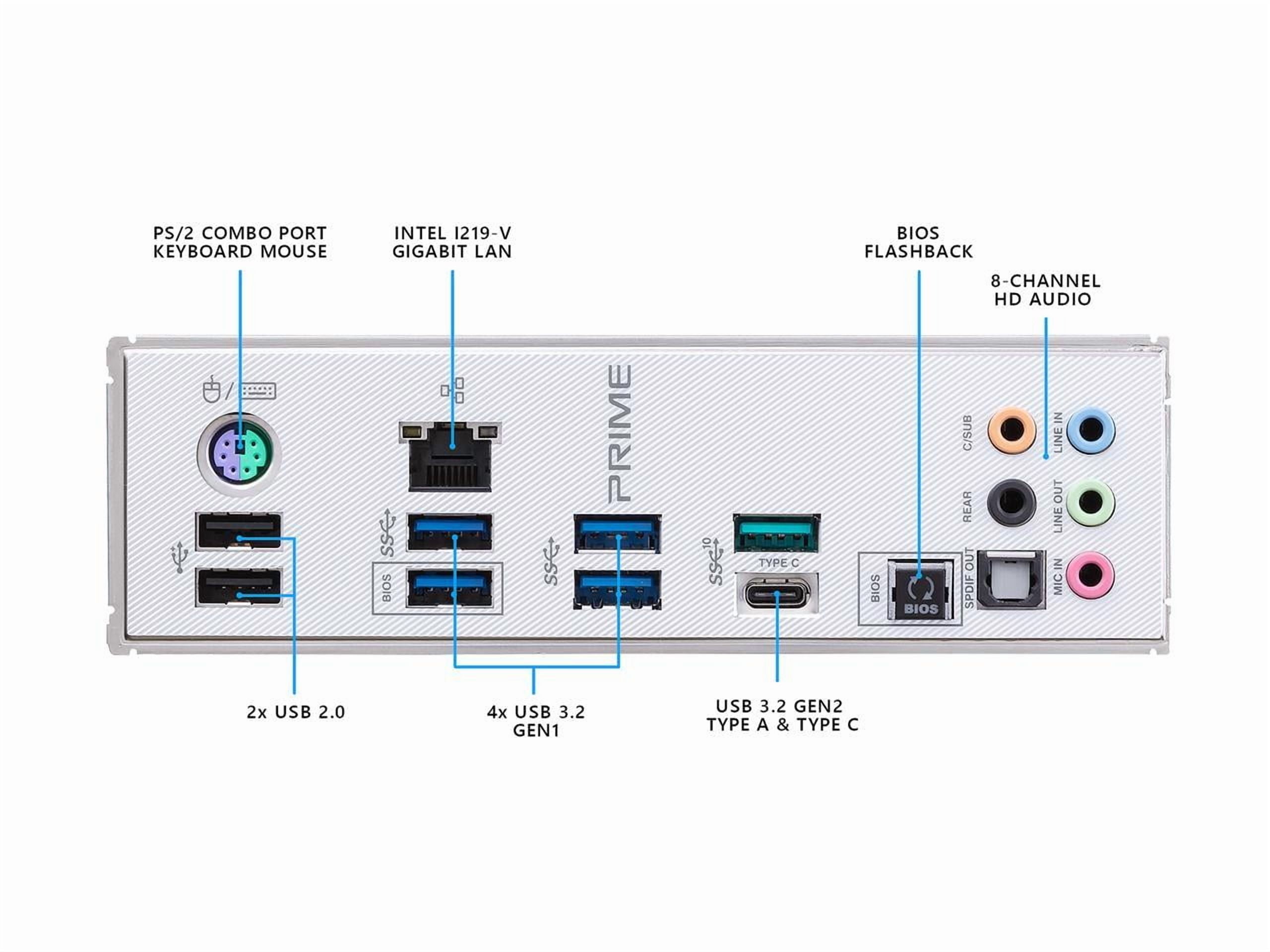 Asus Prime X299-A II Desktop Motherboard - Intel Chipset - Socket R4 LGA-2066 - Intel Optane Memory Ready - ATX (primex299-aii)