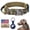 Camo, variant on WAAYEE Tactical Dog Collar, Adjustable Military Training Nylon Dog Collar with Control Handle and Heavy Metal Buckle for Medium and Large Dogs, with Patches and Airtags Case (M, Black)
