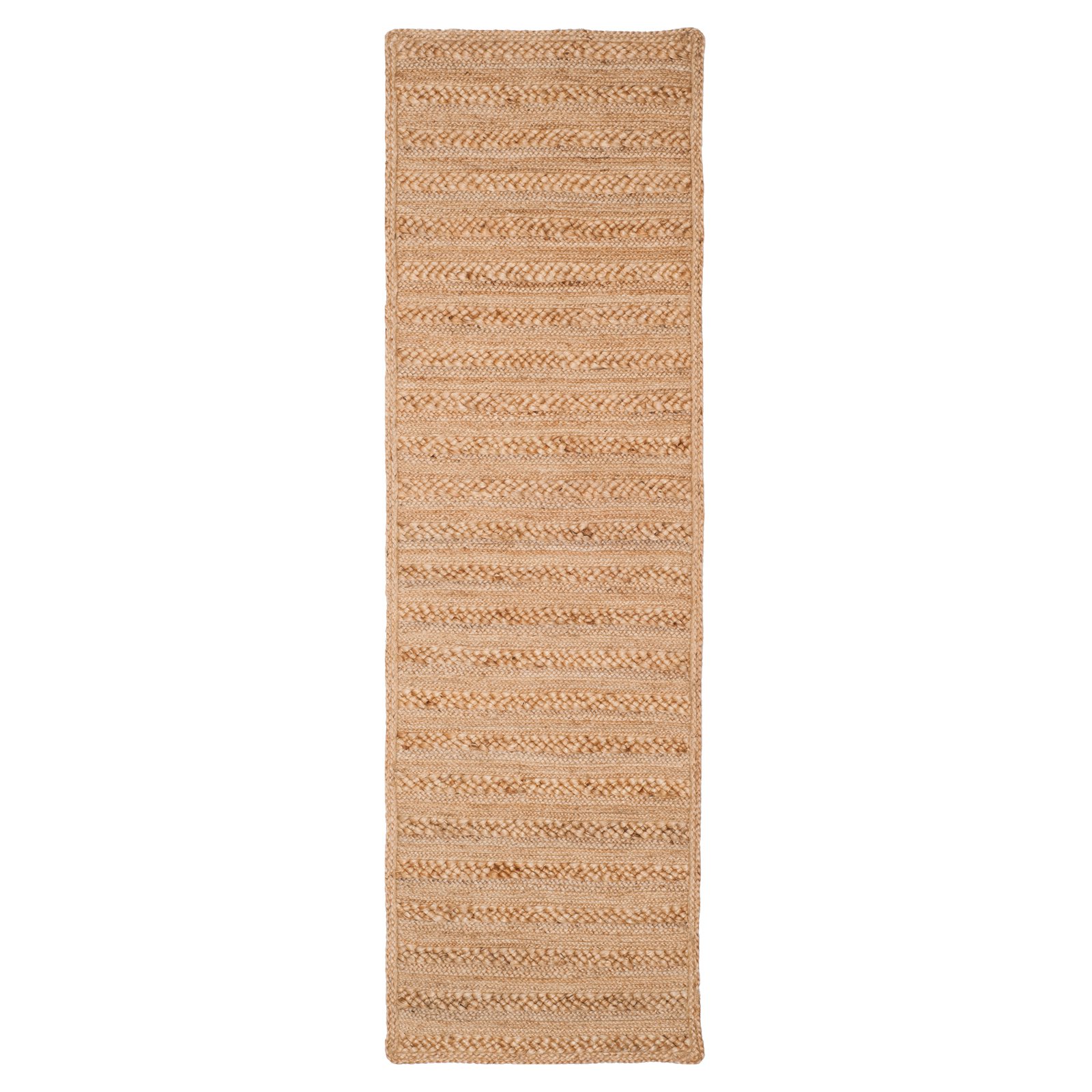 SAFAVIEH Natural Fiber Jancis Braided Jute Area Rug, Natural, 3' x 5'