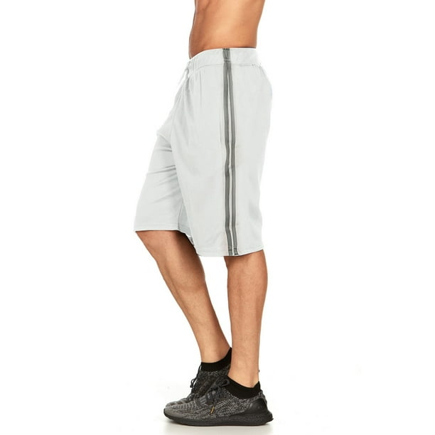 Men's and Big Men's 9" Active Shorts, Mesh Athletic Gym shorts with