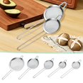 thumbnail image 1 of Clearance! Fine Strainer Stainless Steel Flour Sifters Hand Helds Flour Sifters With Long Handle For Baking Kitchen Warehouse.Deals Unclaimed Pallets #76, 1 of 6