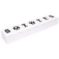 thumbnail image 3 of Carex Apex 7-Day Weekly Plastic Pill Organizer AM/PM, XXL, Removable Divider,1 Each, 3 of 4
