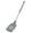 Silver, variant on YBM Home Silicone Non-Stick Slotted Turner Spatula, Heat-Resistant Plastic Kitchen Tools for Flipping, Frying, Serving, Draining, Turning, and Stirring, with Stainless Steel Handle, Blue