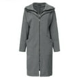 thumbnail image 7 of Kcodviy Women Full Zip Hoodie Ladies Long Cardigan Hooded Cardigan Jacket Coat Top Dress Womens Jacket Fashion Light Womens Jacket Zip Hoodie Women Full Zip Hoodie Women Women S Hoodie Athletic, 7 of 7