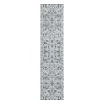 thumbnail image 4 of Luxee Designs Alexandria Collection – 2×6 ft – Floral Runner Rug – Bordered, High-Traffic, Pet-Friendly, Stain Resistance – Light Blue, 4 of 8