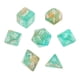 thumbnail image 2 of Juego de Dados multifacéticos de 7 piezas Sunnimix Verde y café, 2 of 8