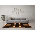 thumbnail image 3 of Ahgly Company Indoor Rectangle Abstract Orange Modern Area Rugs, 8' x 12', 3 of 4