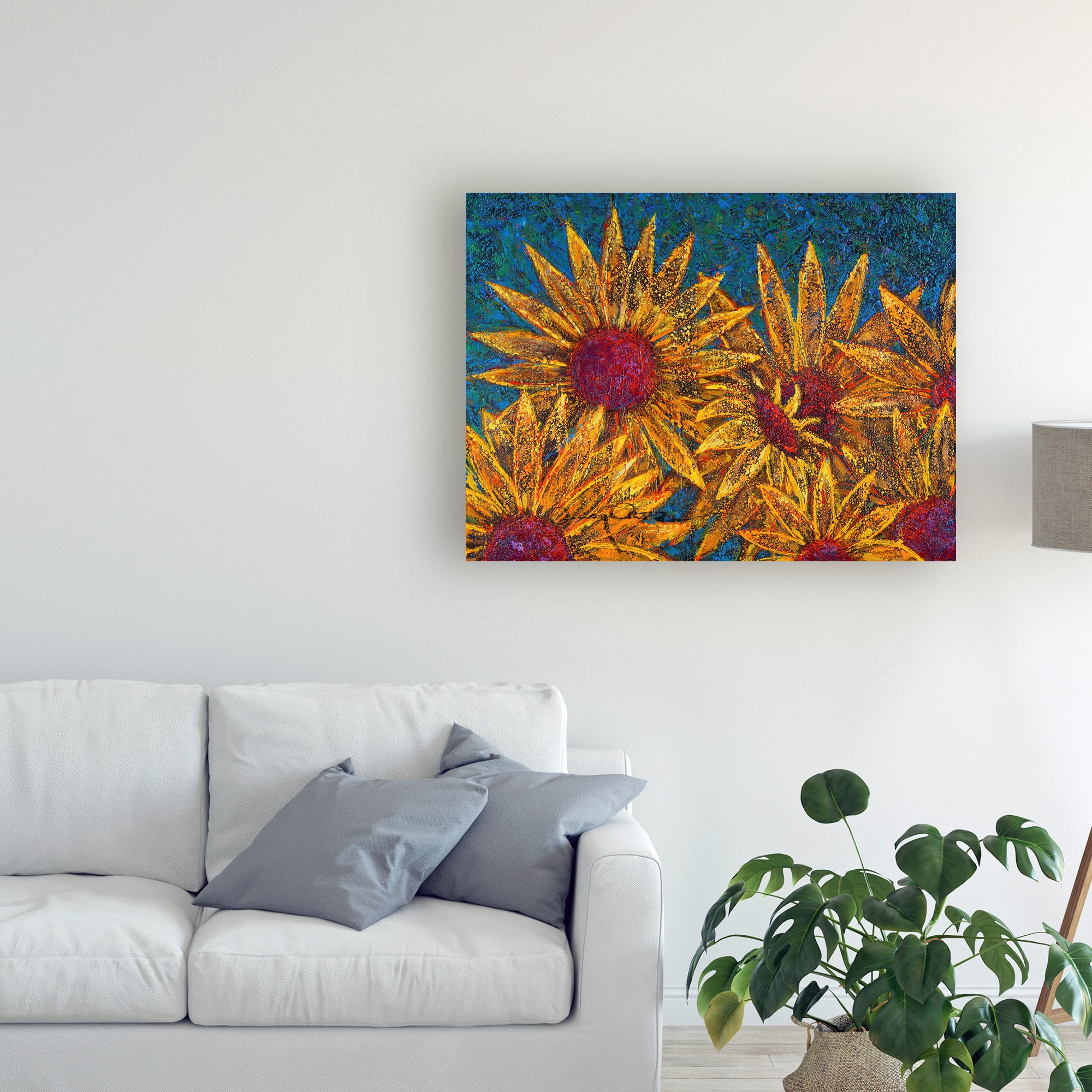 Trademark Fine Art 'Positivity' Canvas Art by Oscar Ortiz