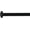Black, variant on Standard Panhead Phillips Skateboard Hardware Bolts Stainless - 1 1/4"