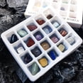thumbnail image 3 of De Calendario De Adviento De Navidad Set Mini Piedra De Ágata De Cristal Natural Rocas Minerales Fósiles Para Niños Enseñanza Geología Entusiastas Colección De Rocas Regalo 20 Piezas Speravity HA038962-00, 3 of 6