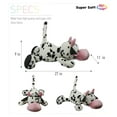 thumbnail image 7 of DolliBu Plush Cow Stuffed Animal Pillow Size - Super Soft Animal Pillow for Kids, Cute & Cozy Nap Buddy, Floor Pillow for Kids & Toddlers, Jumbo Hugging Plush, Travel Cuddle Pillow for Kids - 27 Inch, 7 of 7