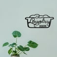 thumbnail image 5 of Unique Laundry Hanging Adornment Chic Iron Art Laundry Room Sign Decor, 5 of 6
