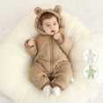 thumbnail image 5 of IROINNID Baby Jumpsuit Cute Coat Jumpsuit for Baby Soft Cotton Warm Baby Jumpsuit For Young 2-24Months 12M, 5 of 8