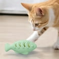 thumbnail image 5 of OAVQHLG3B 3Pcs Cat Toys for Indoor Cats, Fish Shape Chew Catnip Toys for Teeth Clean, Food Grade Silicone Cat Enrichment Toy, Interactive Kitten Teething Toys, 5 of 6
