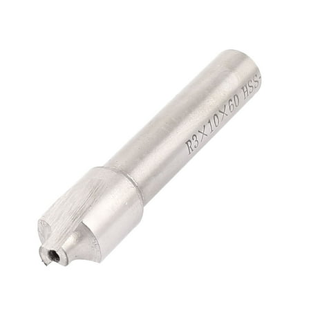 

3mm Radius 2 Flutes HSS-AL Straight Shank Corner Rounding End Mill